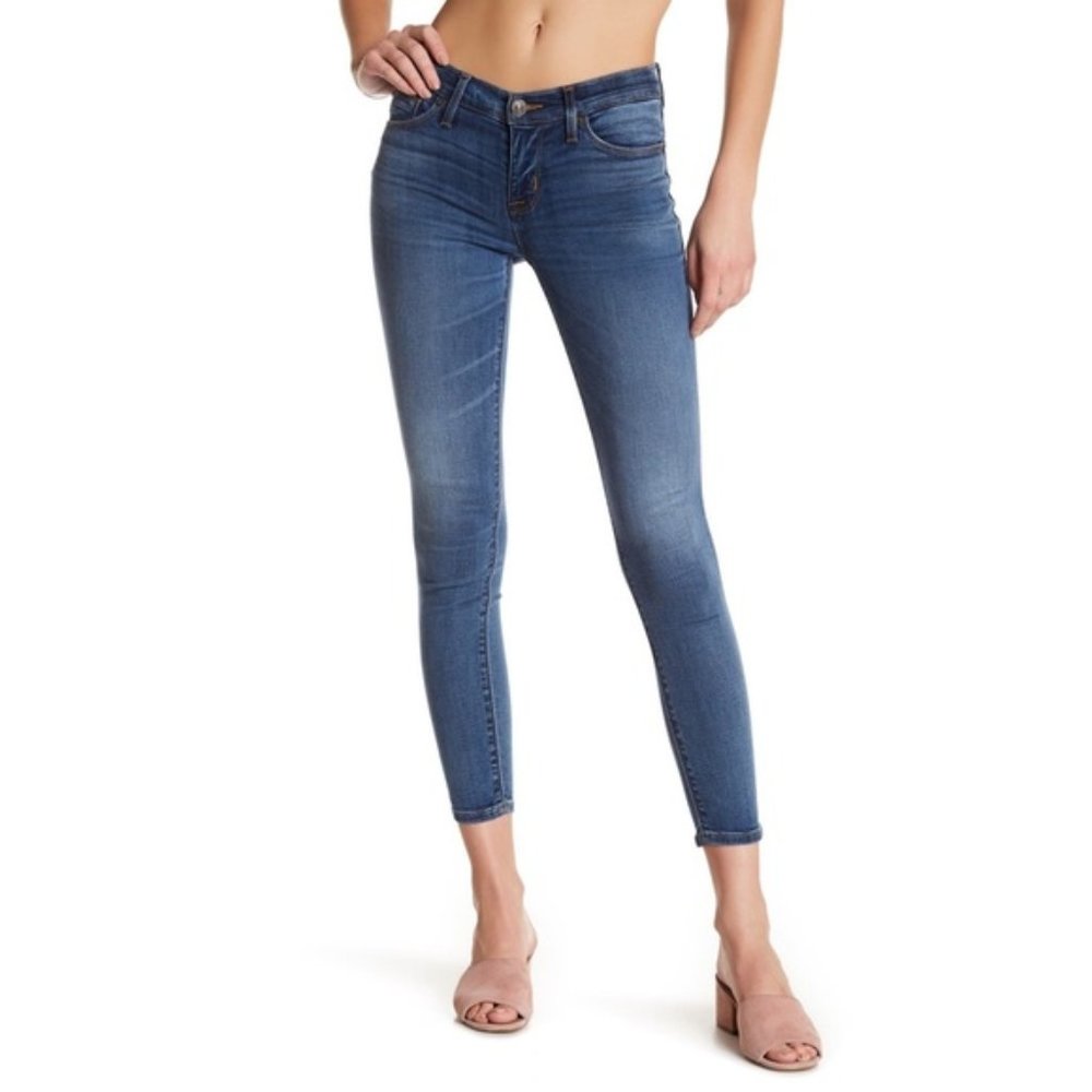 Hudson Super Skinny Krista Crop Ankle Jeans 32 - Picture 2 of 8